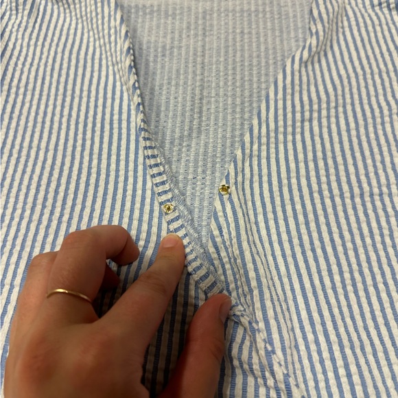 Michael By Michael Kors Tie Blouse - Picture 8 of 9